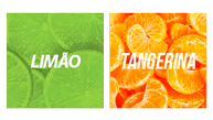 3 sabores do produto
